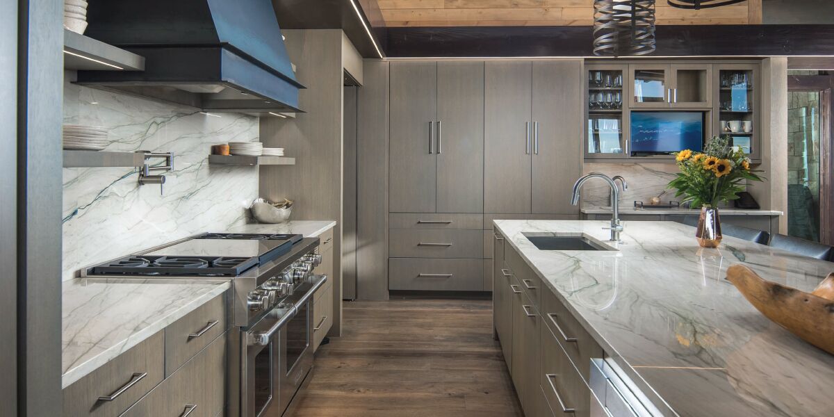Modern Lodge Kitchen Modern Lodge Kitchen